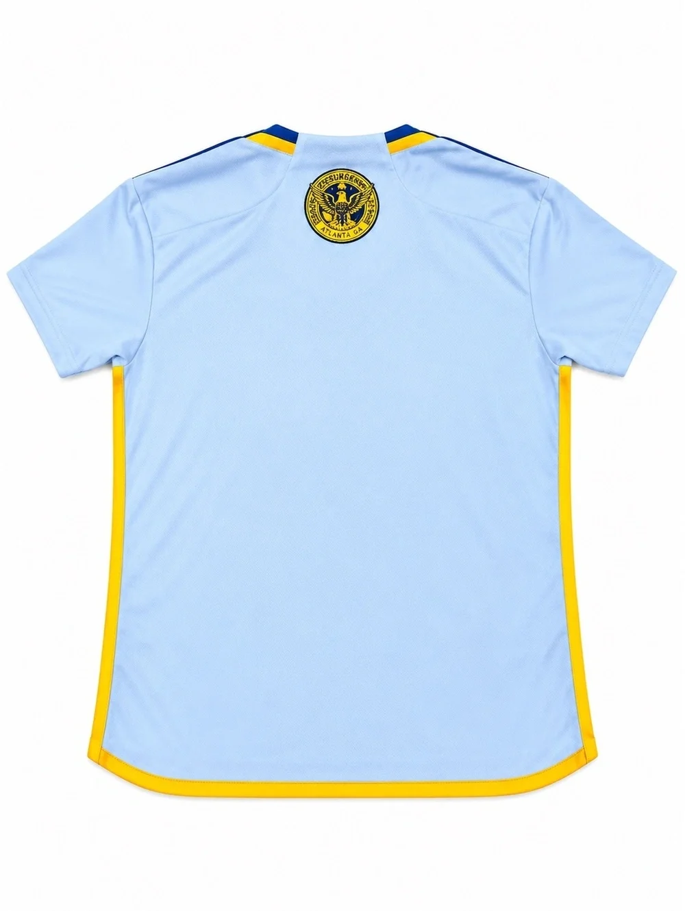 Adidas Atlanta United FC Resurgens Kit Soccer Jersey Mens M Light Blue Slim Fit